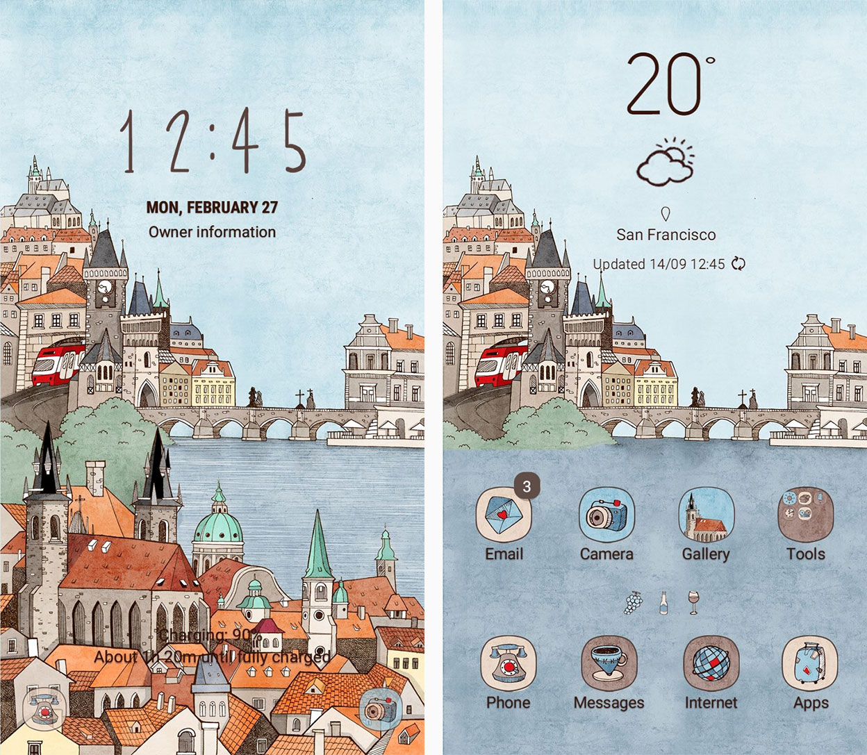 스완갤 Romantic Praha (AOD)