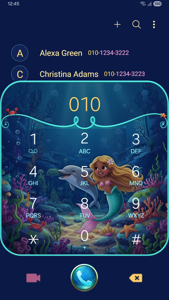 EiD - Mermaid with Dolphin (AOD + VIDEO) screen 3