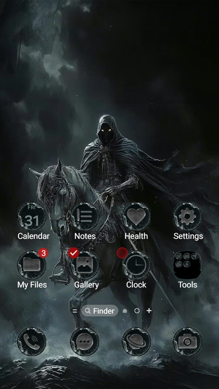 EiD - Dark Knight (AOD + VIDEO) theme preview