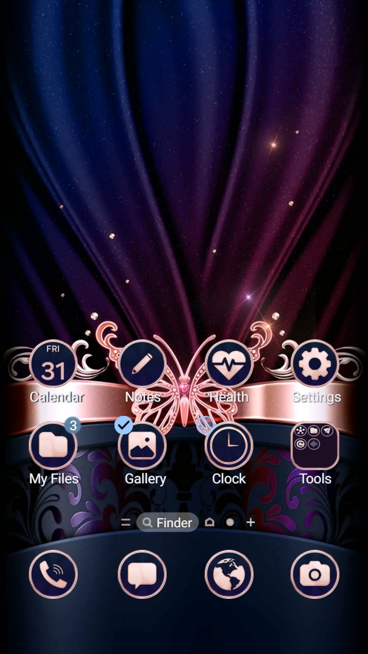 EiD - Luxury Butterfly II (AOD + VIDEO) theme preview