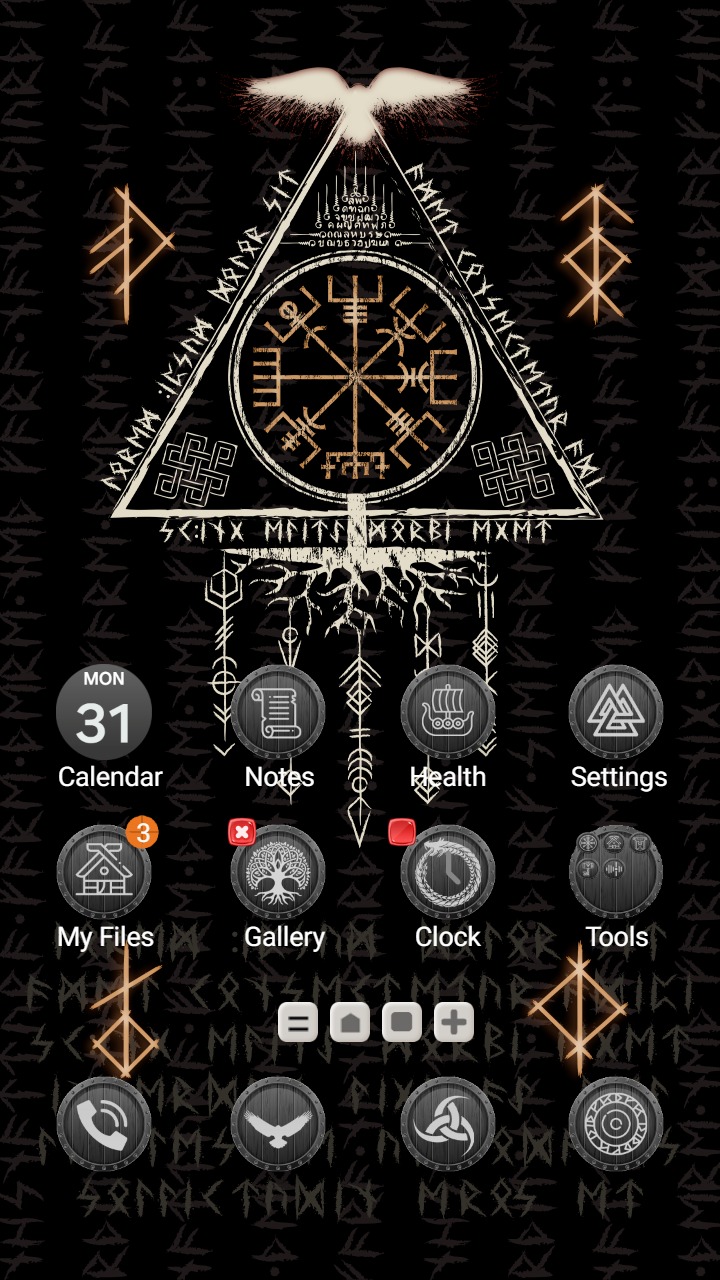 Viking symbols - Luxsank