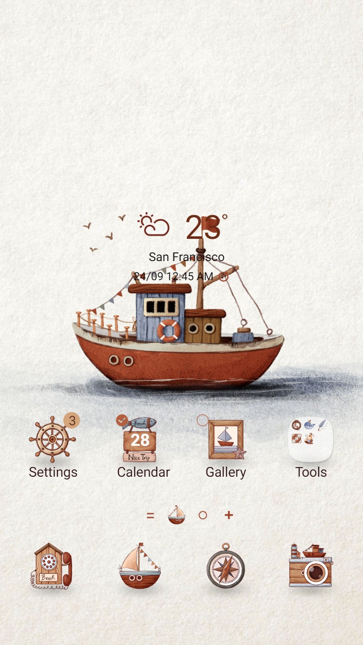 ❤️Mun❤️ Lighthouse in Beach Town ~❤️ Premium Theme Official