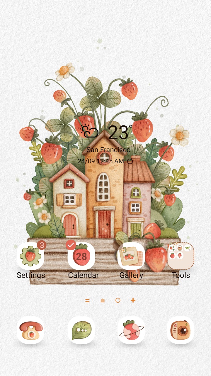 ❤️Mun❤️ Sweet Strawberry House ~❤️ Premium Theme Official