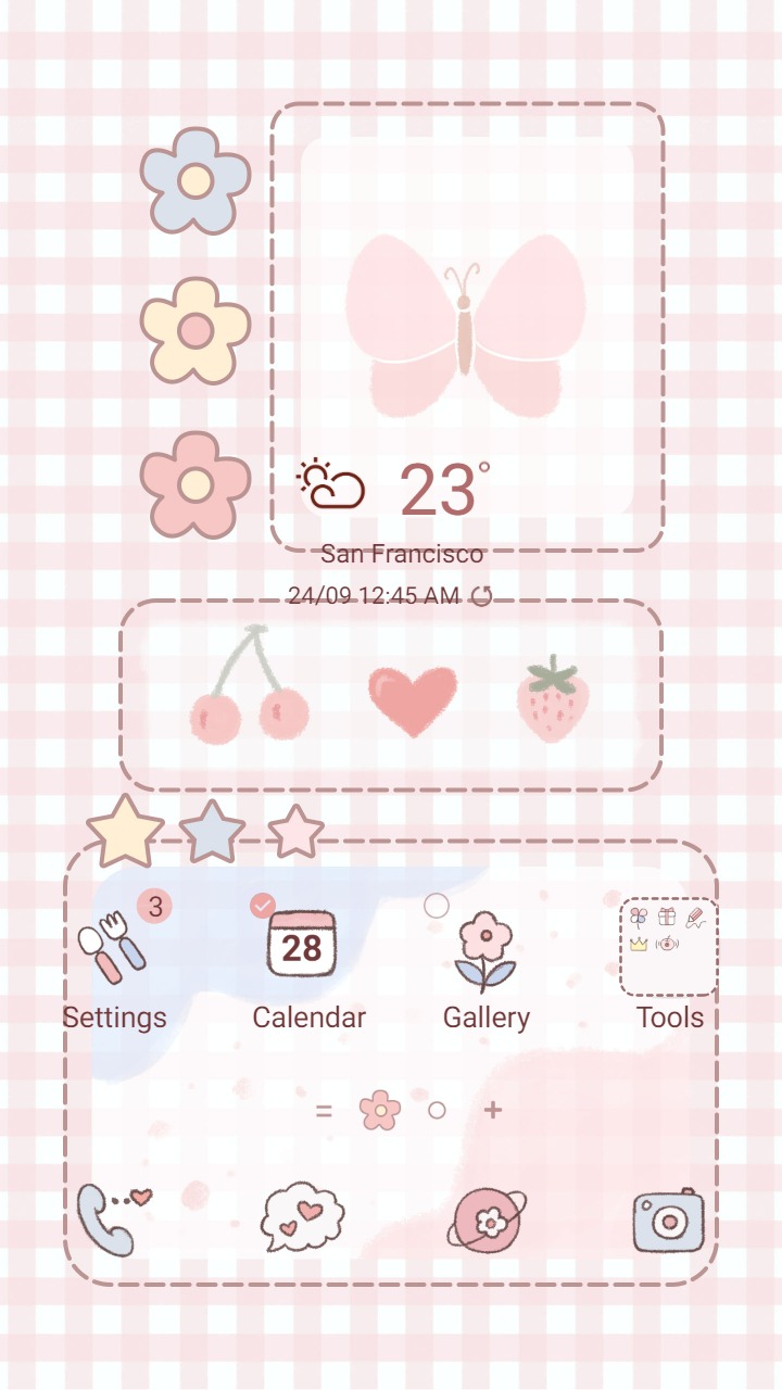 ❤️Mun❤️ Pink Aesthetic ~❤️ Premium Theme a lovely pinky