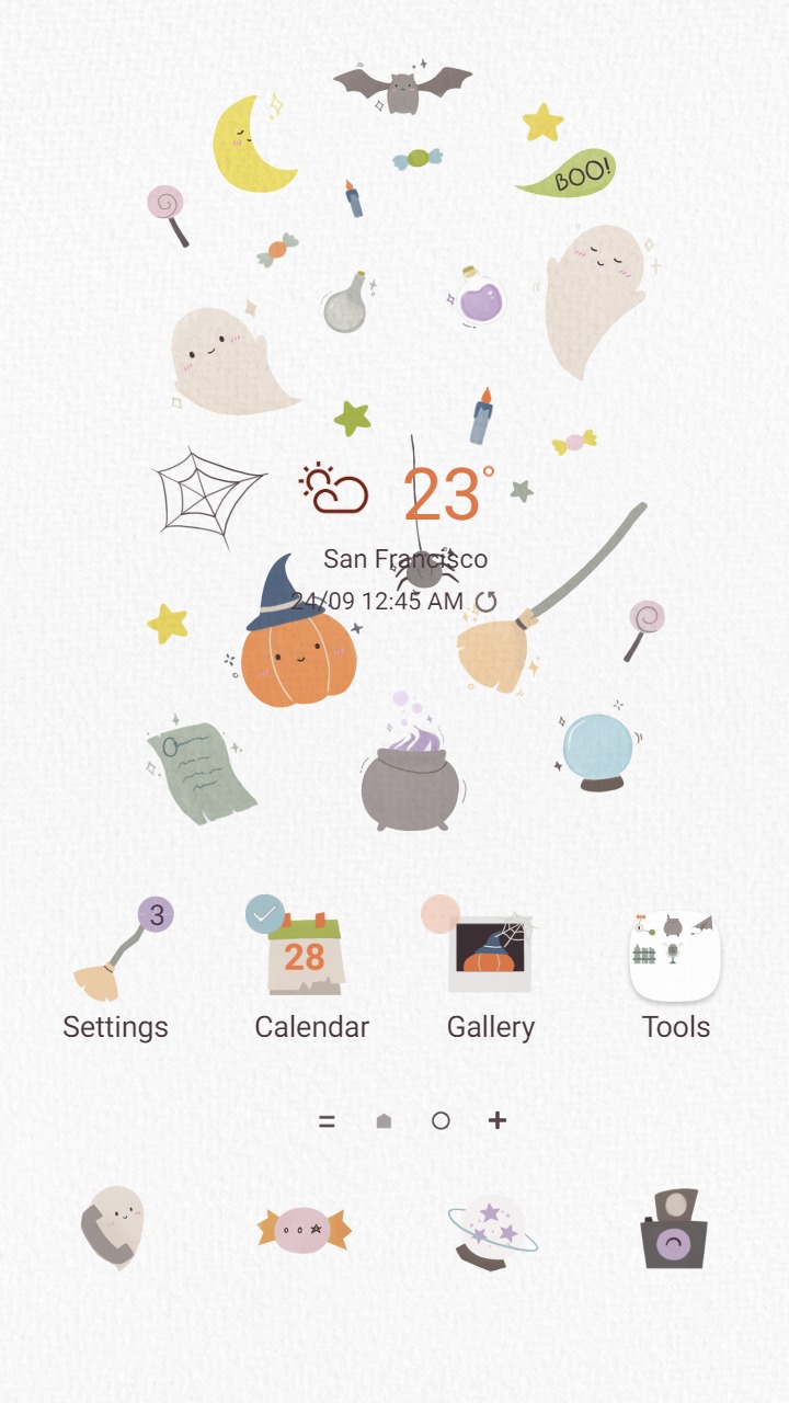 ❤️Mun❤️ Little pumpkin in the Halloween ~❤️ Premium Theme Official