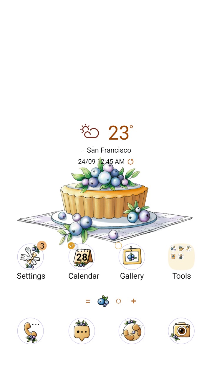 ❤️Mun❤️ Blueberry scones ~❤️ Premium Theme delicious blueberry scones