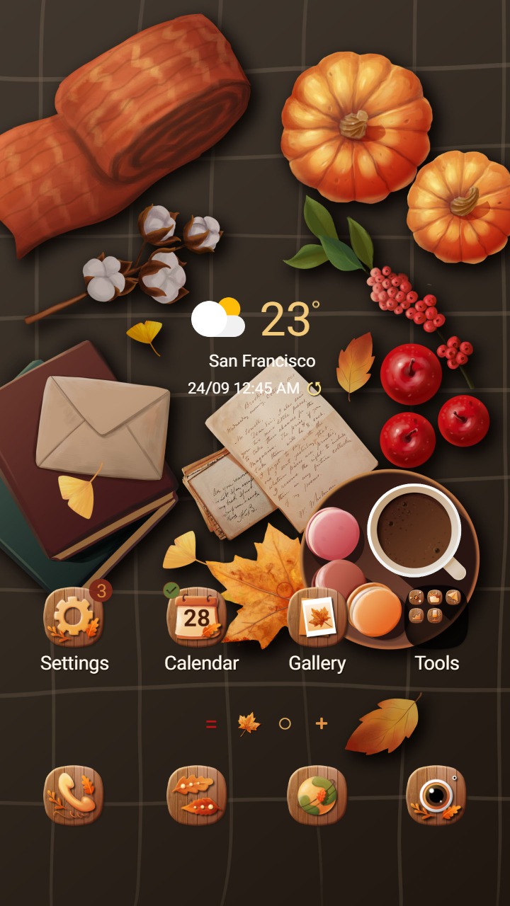 ❤️Mun❤️ Goodbye Summer, Hello Autumn ~❤️ Premium Theme for autumn