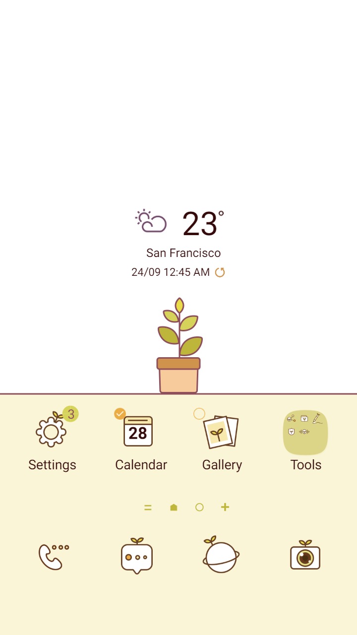 ❤️Mun❤️ Tiny Seedling Free ~❤️ Premium Theme simple little seedling free