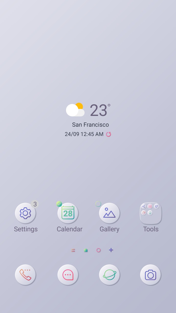 ❤️Mun❤️ Simple White ~❤️ Premium Theme aesthetic white