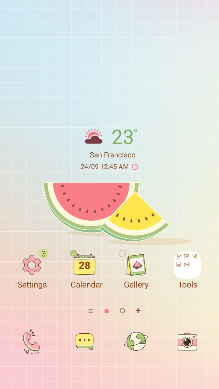 ❤️Mun❤️ Watermelon ~❤️ FREE Theme