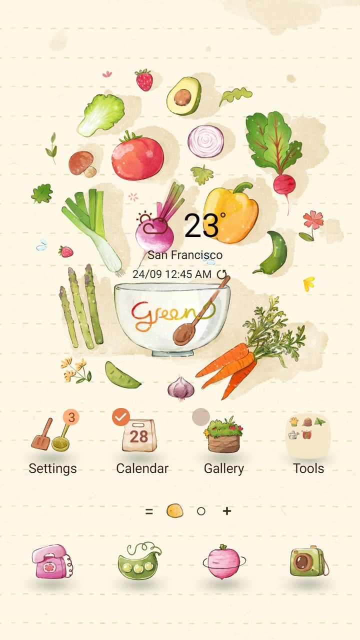 ❤️Mun❤️ Fresh Veggie ~❤️ Premium Theme a fresh and wholesome