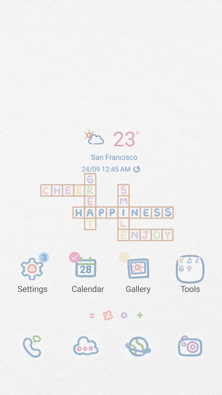 ❤️Mun❤️ Puzzle of Happiness ~❤️ Premium Theme colorful puzzle pieces