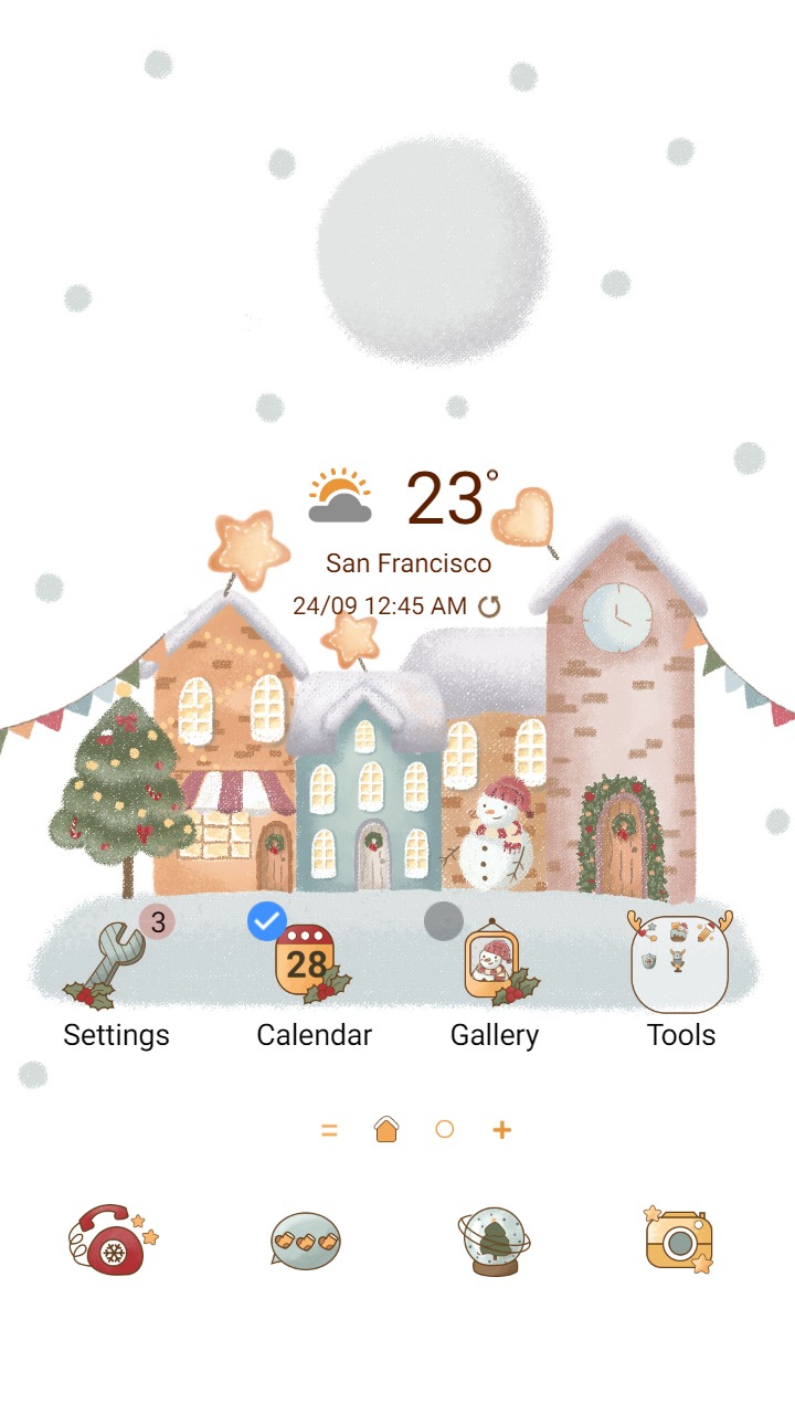 ❤️Mun❤️ Vintage Winter ~❤️ Premium Theme lovely for the winter