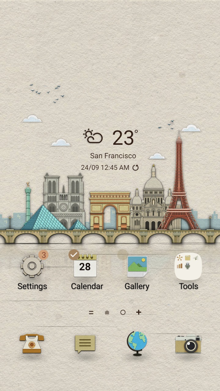 ❤️Mun❤️ Paris Travel ~❤️ Premium Theme miniature architectural wonders