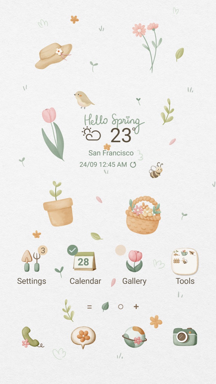 ❤️Mun❤️ Gentle Spring ~❤️ Premium Theme gentle items for spring
