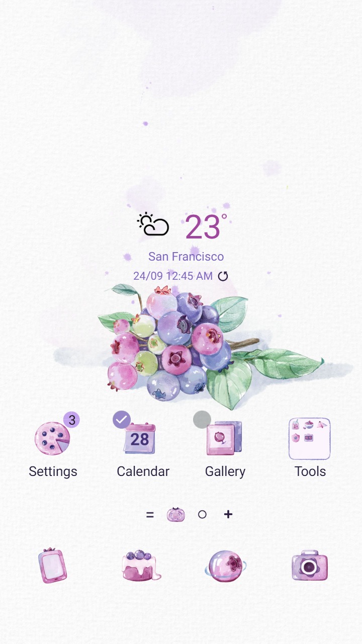 ❤️Mun❤️ Blueberry Bounty ~❤️ Premium Theme fresh, ripe blueberries are waiting to be picked