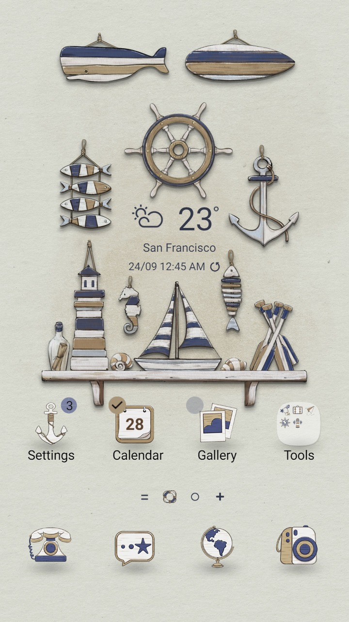 ❤️Mun❤️ Wooden Nautical ~❤️ Premium Theme vintage wooden nautical symbols