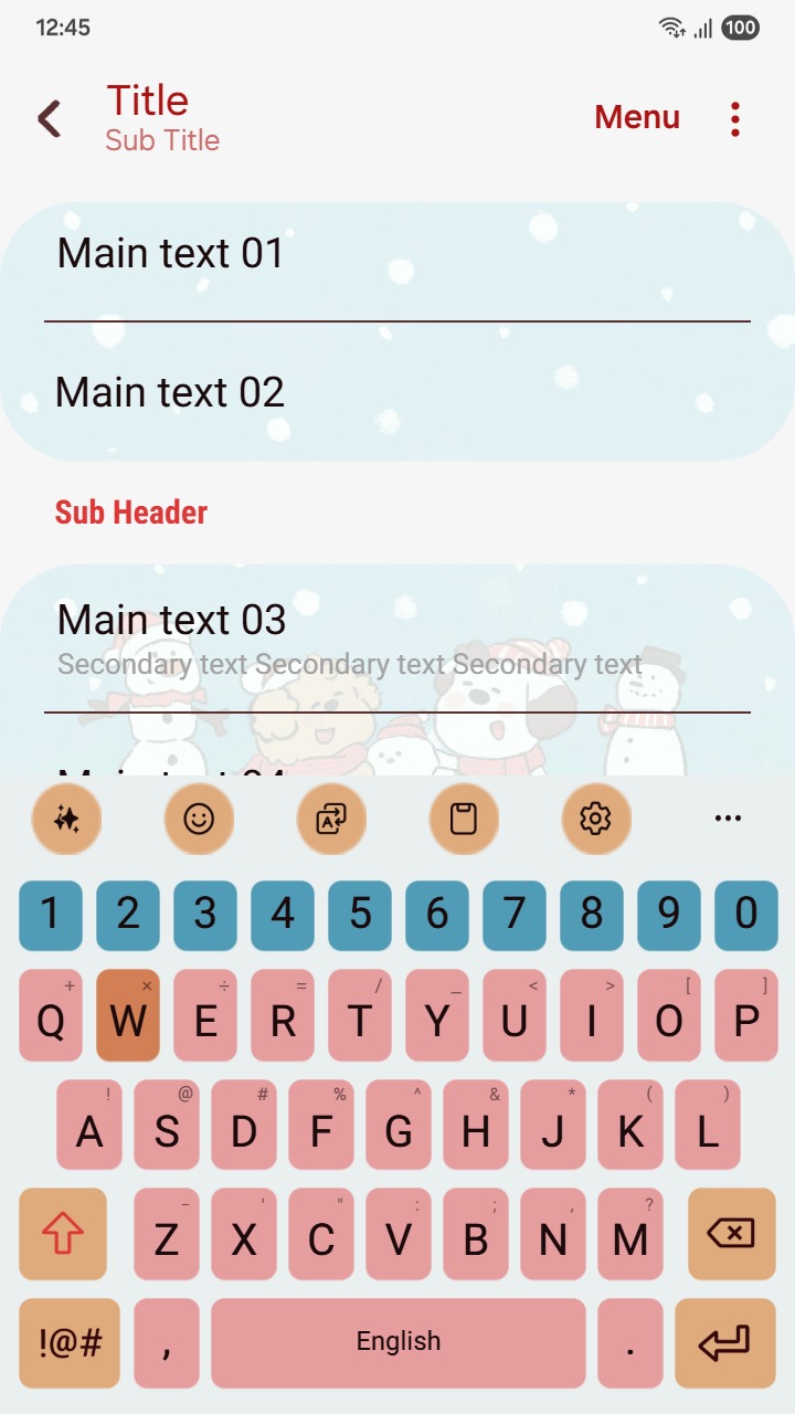 ❤️Mun❤️ Snow Puppies ~❤️ Premium Theme cozy pups in a snowy wonderland