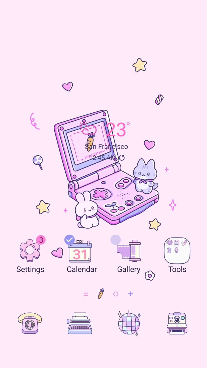 ❤️Mun❤️ Pastel Playtime ~❤️ Premium Theme Adorable gaming vibes with pastel animals