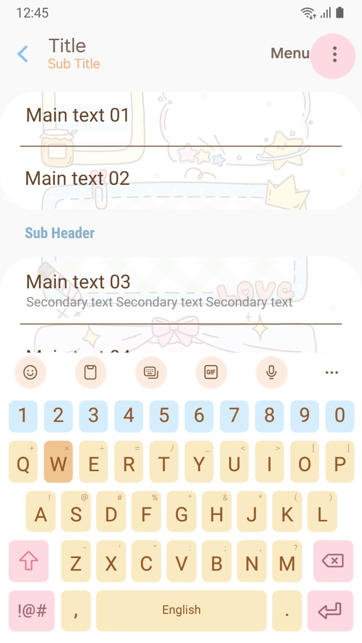 ❤️Mun❤️ Pastel Frames ~❤️ Premium Theme adorable pastel frames for a kawaii vibe