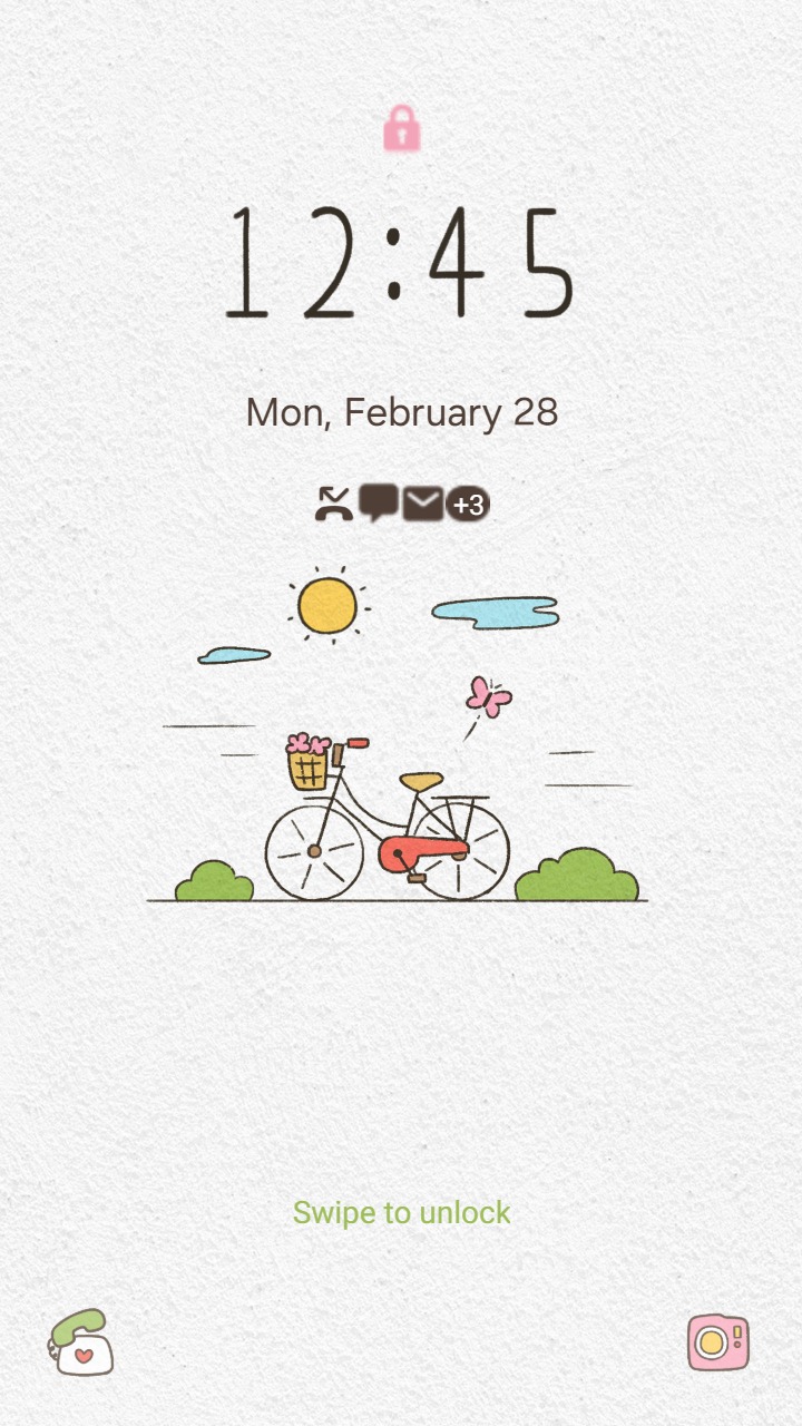 ❤️Mun❤️ Bicycle Ride ~❤️ Premium Theme relaxing bike ride theme with nature vibes