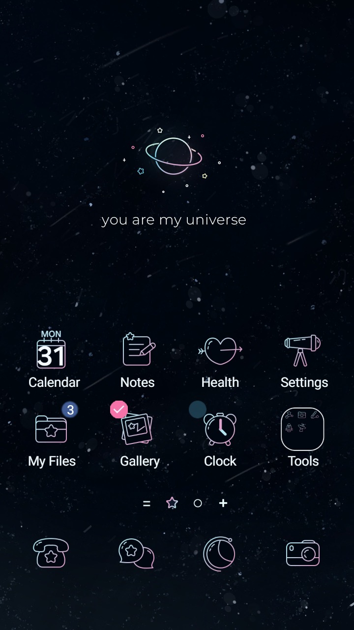 My Universe Samsung Theme