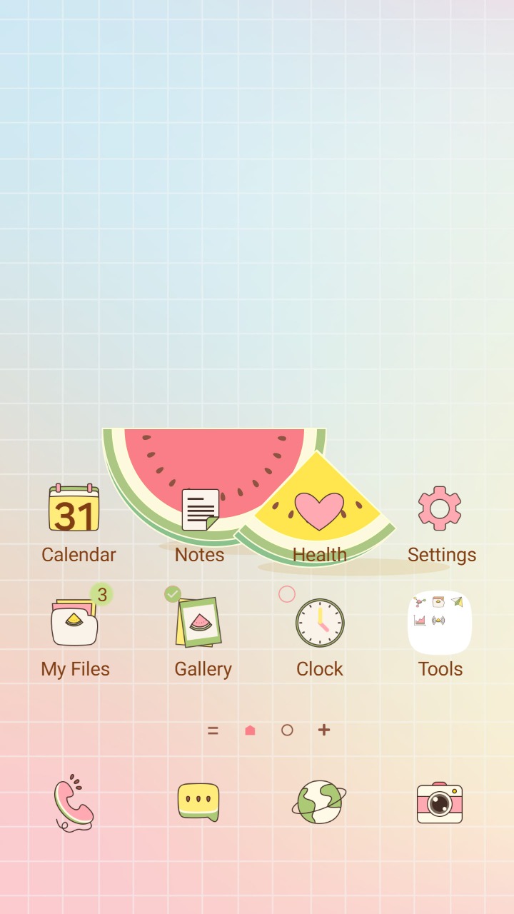 Watermelon Samsung Theme