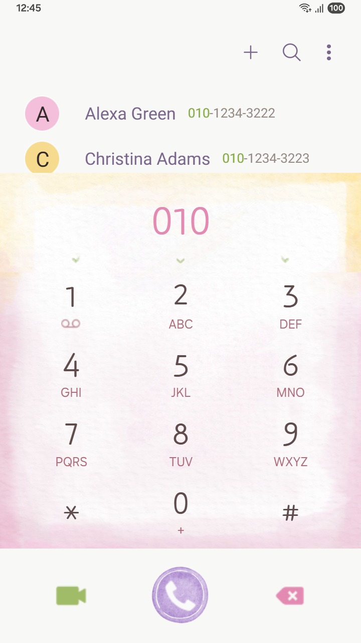 ❤️Mun❤️ Pastel Floral Border ~❤️ Premium Theme soft floral pastels for cute customization