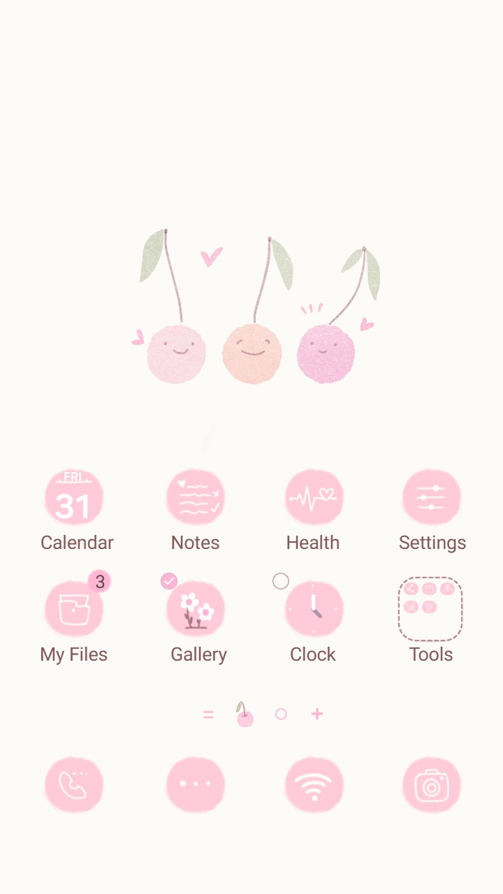 Cherry Pastel Theme Preview