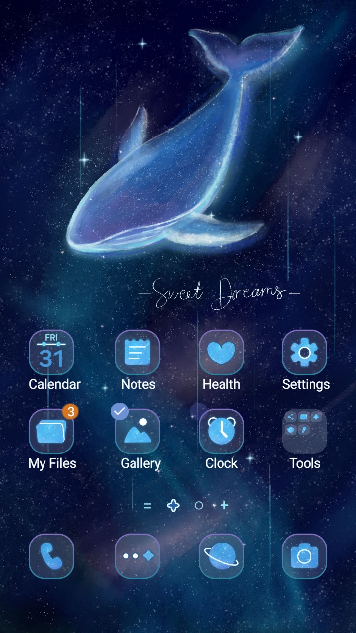 Sweet Dreams Samsung Theme