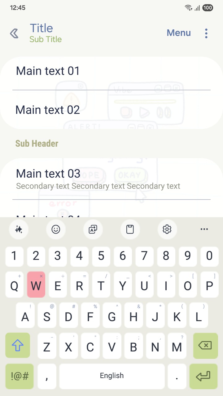 ❤️Mun❤️ Digital Window ~❤️ Premium Theme cute, nostalgic computer pop-ups and pastel flowers