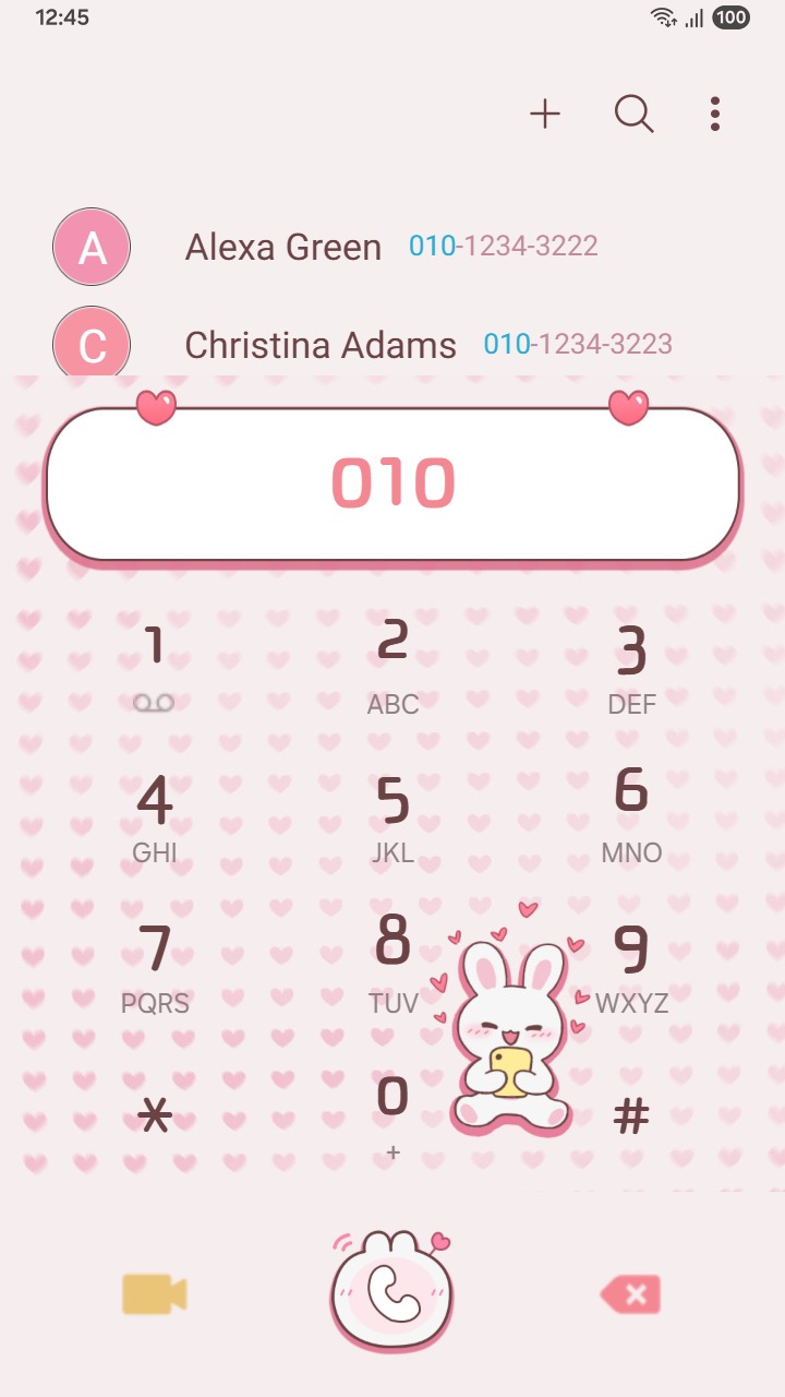 ❤️Mun❤️ Cupid Bunny ~❤️ Premium Theme a cute bunny spreading sweet love