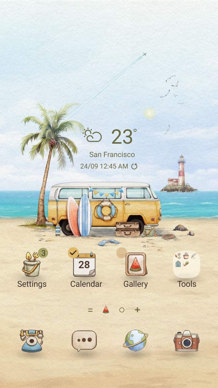 [Sim] Serene Seaside ~ Premium Theme a relaxing drive to the beach