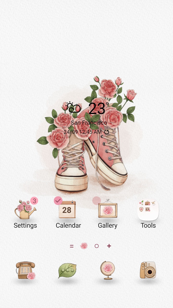 [Sim] Blooming Shoe ~ Premium Theme Classic shoes decorated with beautiful flowers