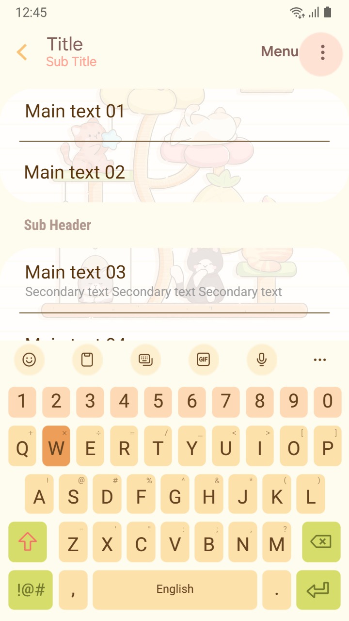 [Sim] Cat Playground ~ Premium Theme  cute cats nap and play on a pastel indoor climbing tree