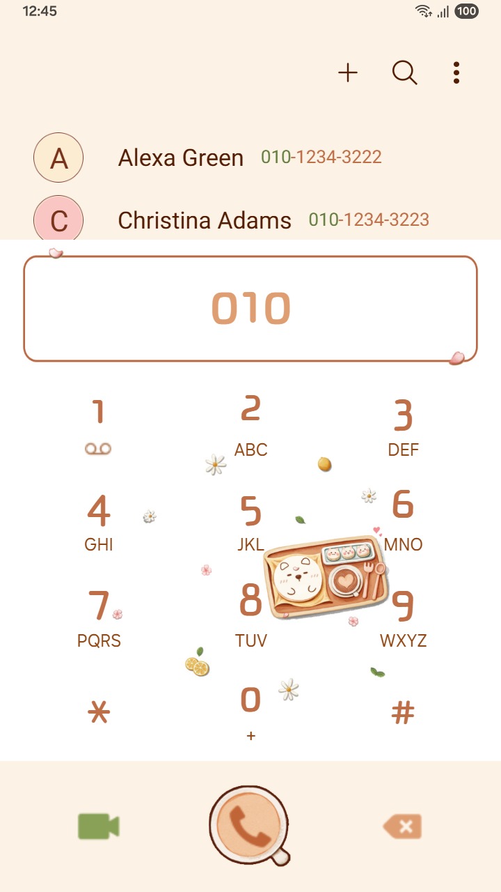 [Sim] Cute Bento Box ~ Premium Theme adorable animal-shaped meal with sweet details and soft colors