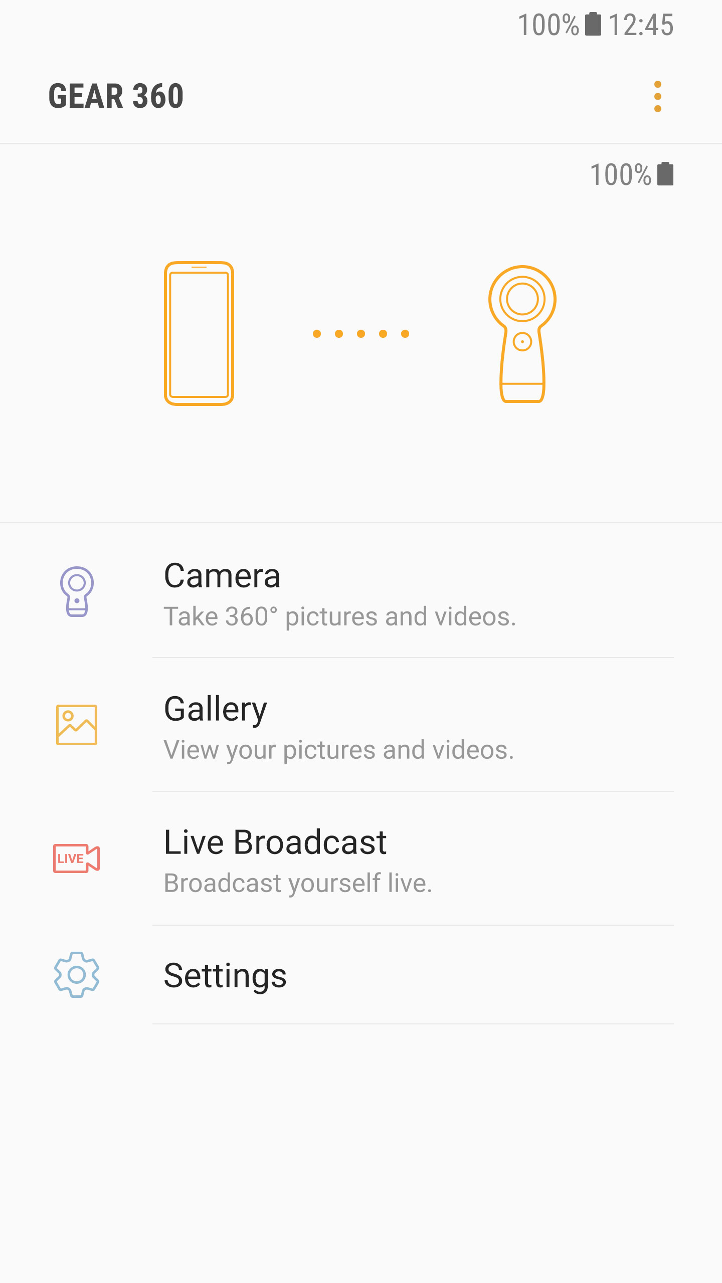 Samsung Gear 360 (New) Apps on Galaxy Store