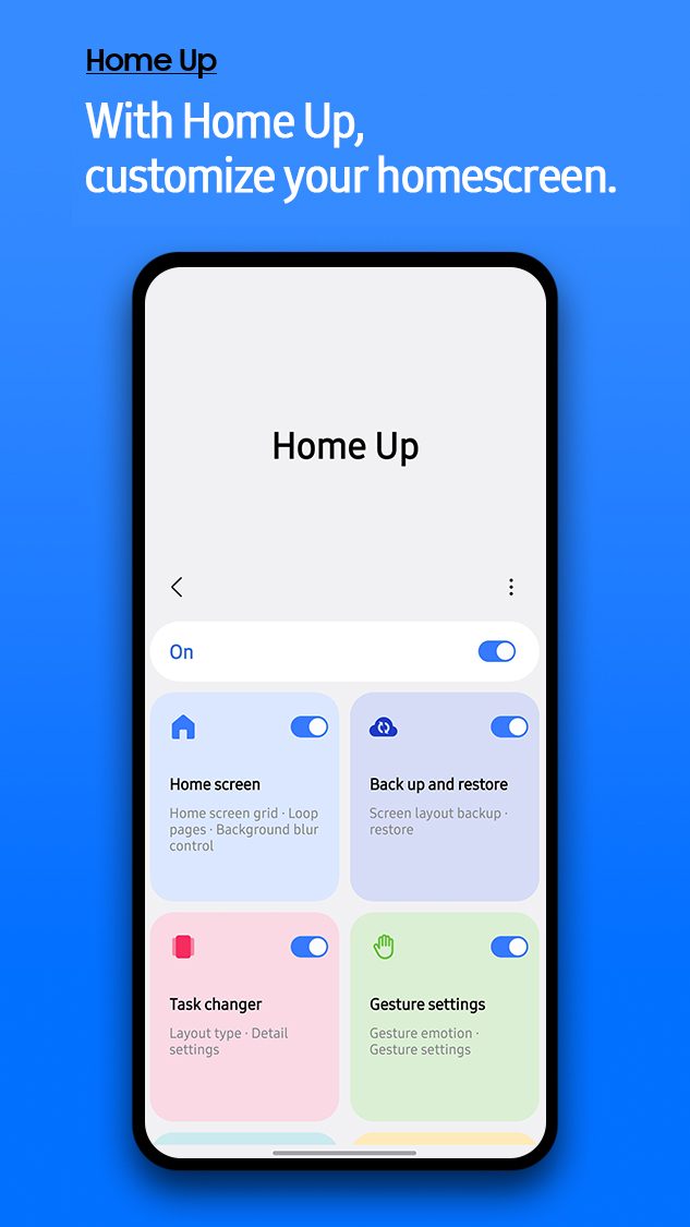 Home Up Apps on Galaxy Store