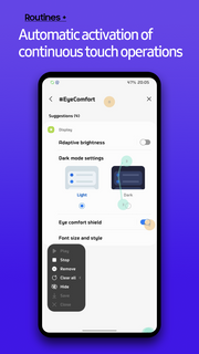 Routines + - Apps on Galaxy Store