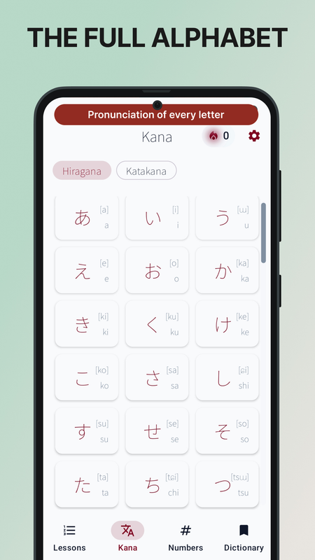 Learn Japanese: Hiragana | Galaxy Store