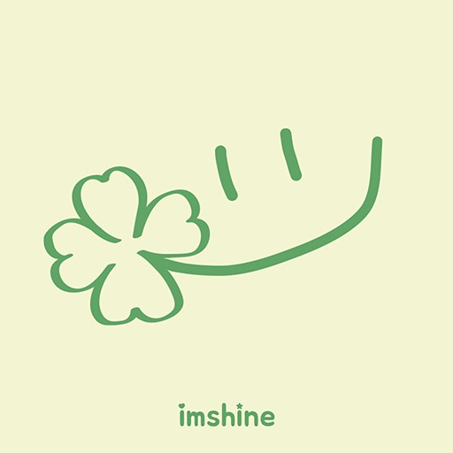 Imshine] scribble clover smile green kakaotalk theme | Galaxy Store